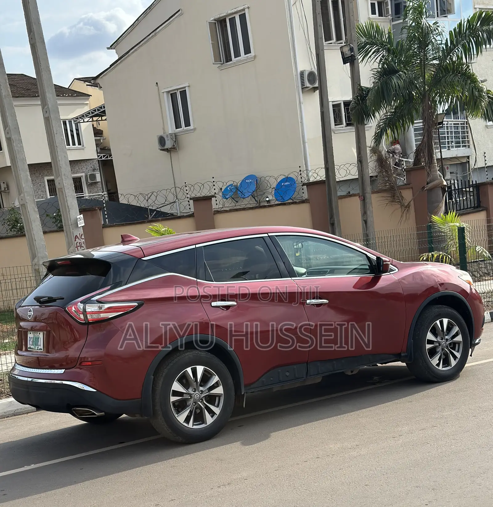 Nissan Murano 2016 Red
