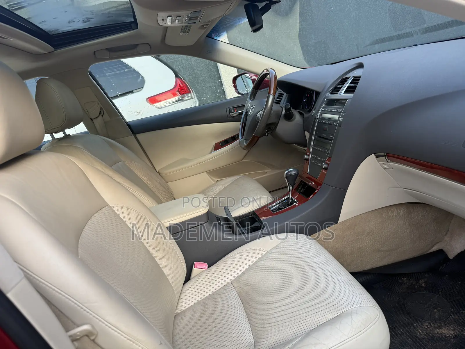 Lexus ES 350 2012 Red
