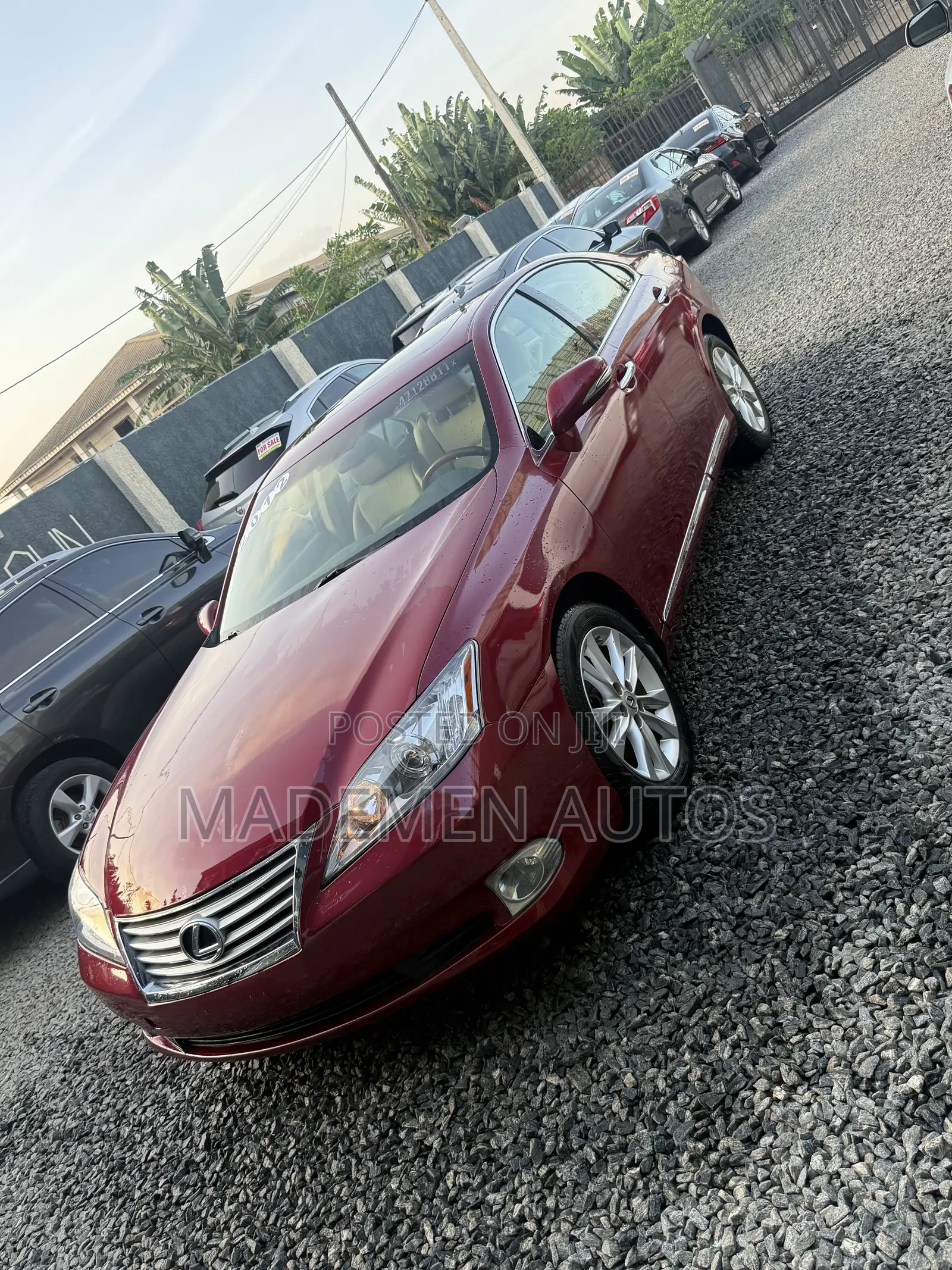 Lexus ES 350 2012 Red