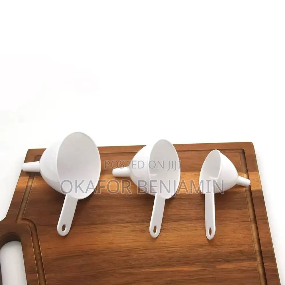 3in1 Plastic Funnel Different Sizes for Bottling