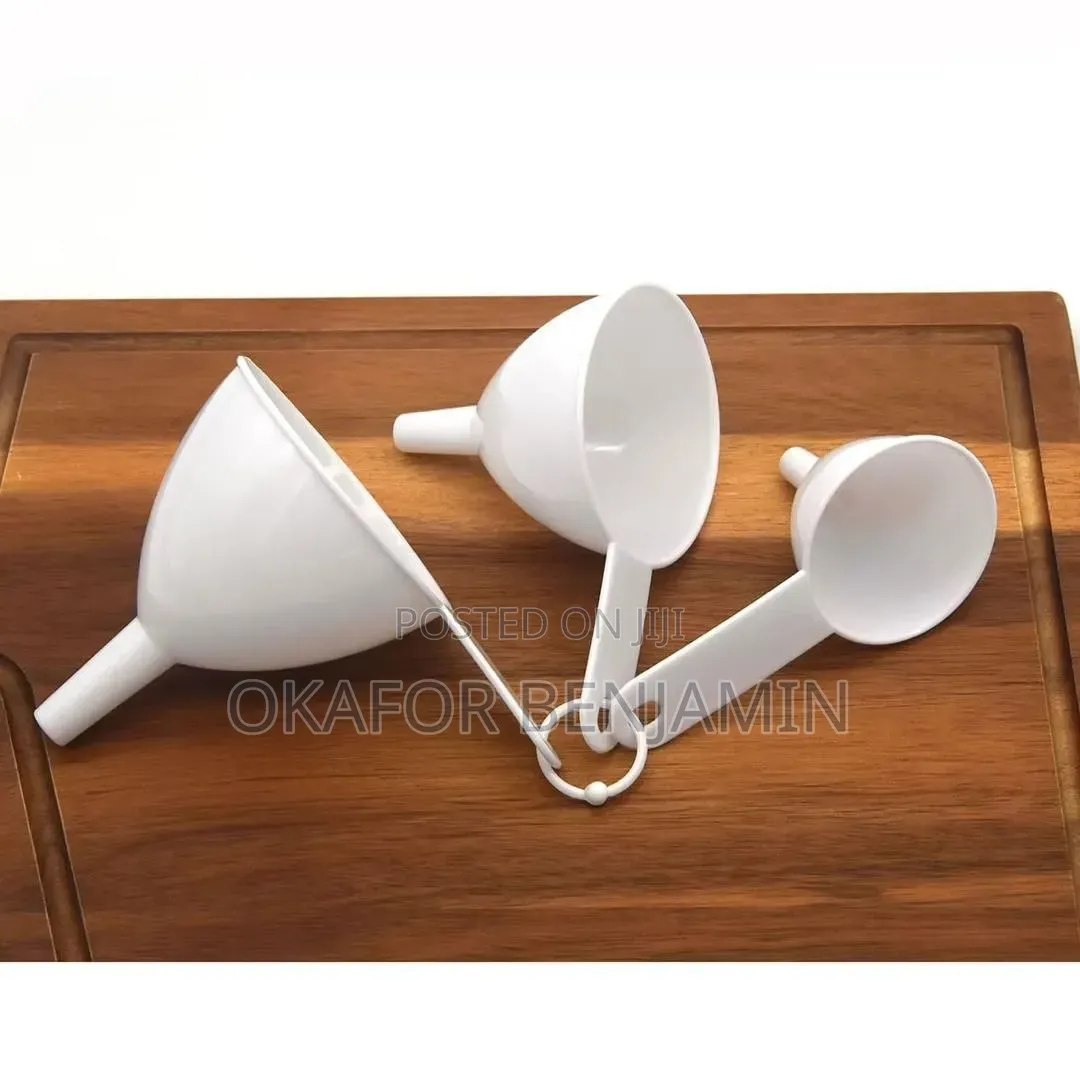 3in1 Plastic Funnel Different Sizes for Bottling