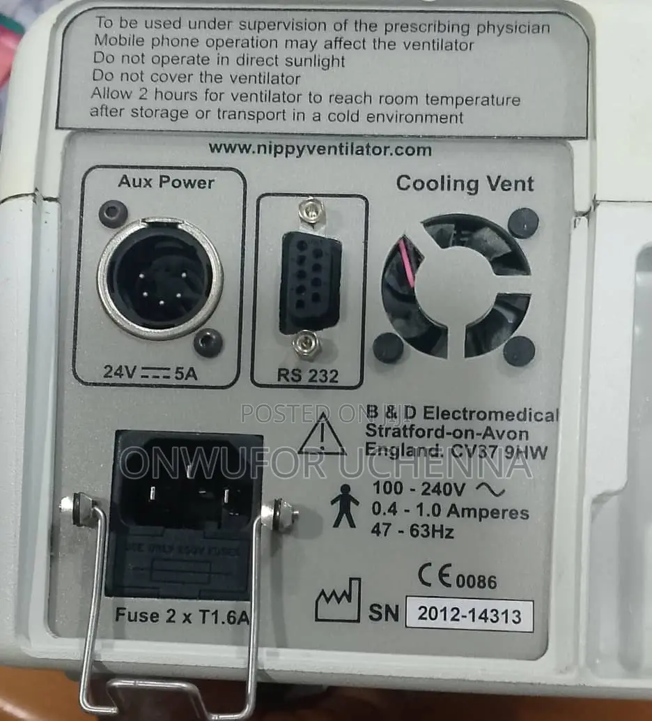 Nippy 3+ Ventilator