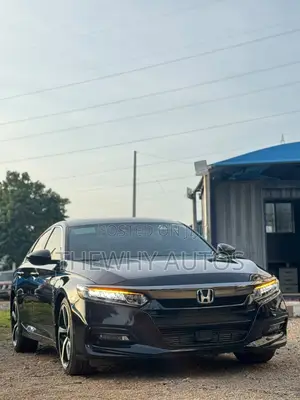 Honda Accord Sport (2.0L 4cyl Turbo 6M) 2019 Black