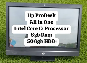 Desktop Computer HP ProOne 600 8GB Intel Core i7 HDD+SSD 500GB