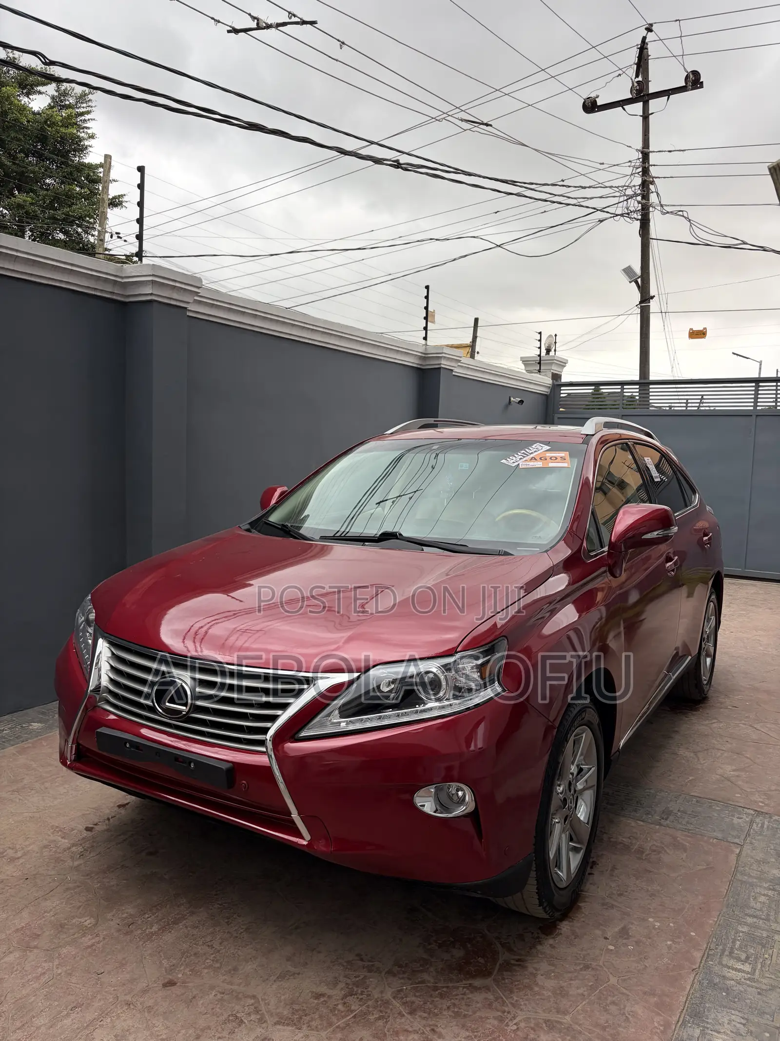 Lexus RX 350 2010 Red