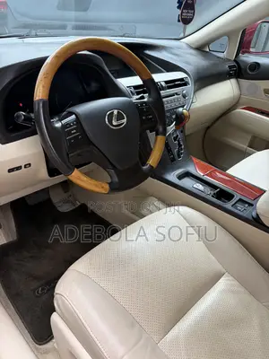 Lexus RX 350 2010 Red