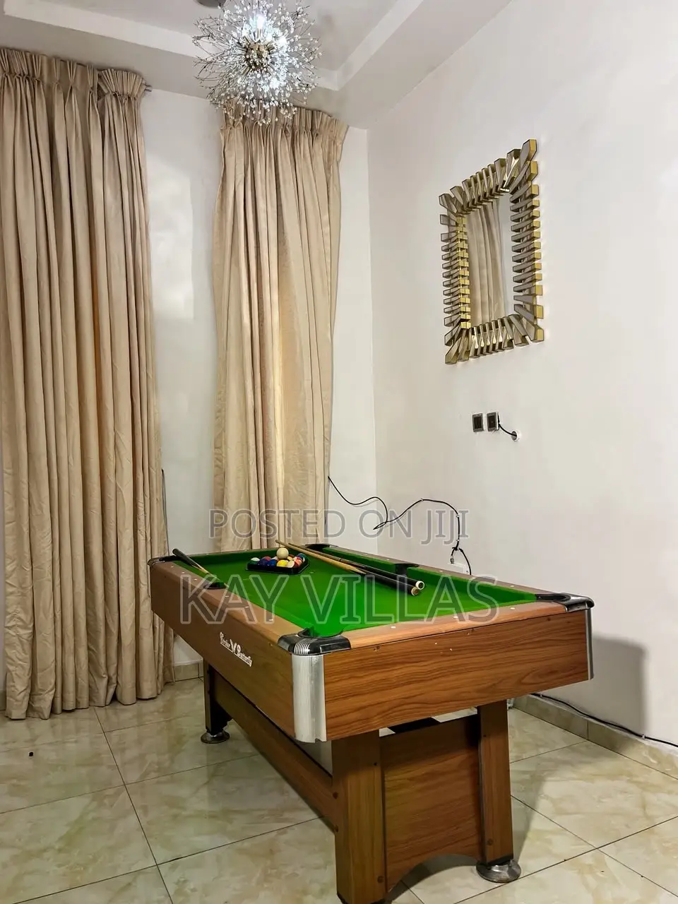 Luxury 1 Bedroom Shortlet With Snooker