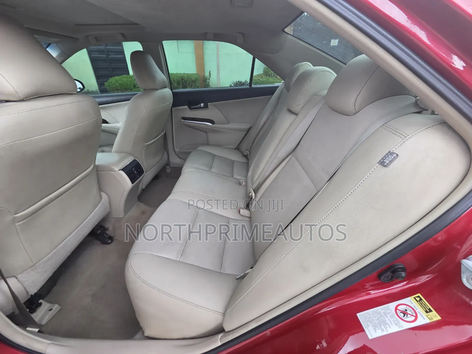Toyota Camry 2012 Red