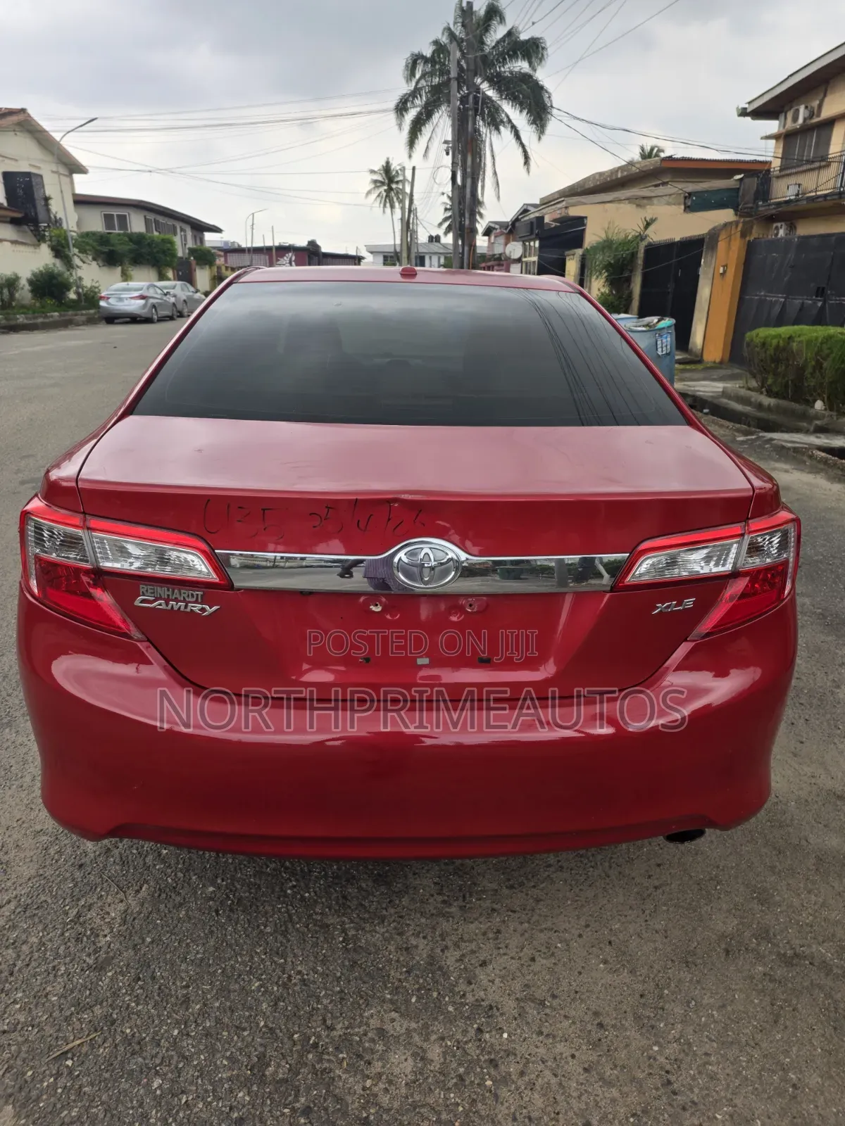 Toyota Camry 2012 Red