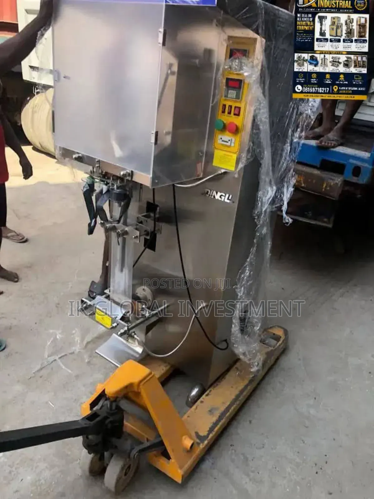 Diglin Sachets Water Sealing Machine