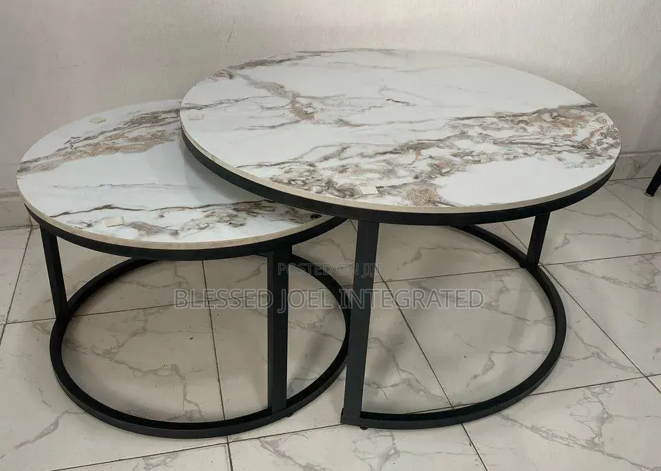 Black Leg 2 in 1 Centre Table