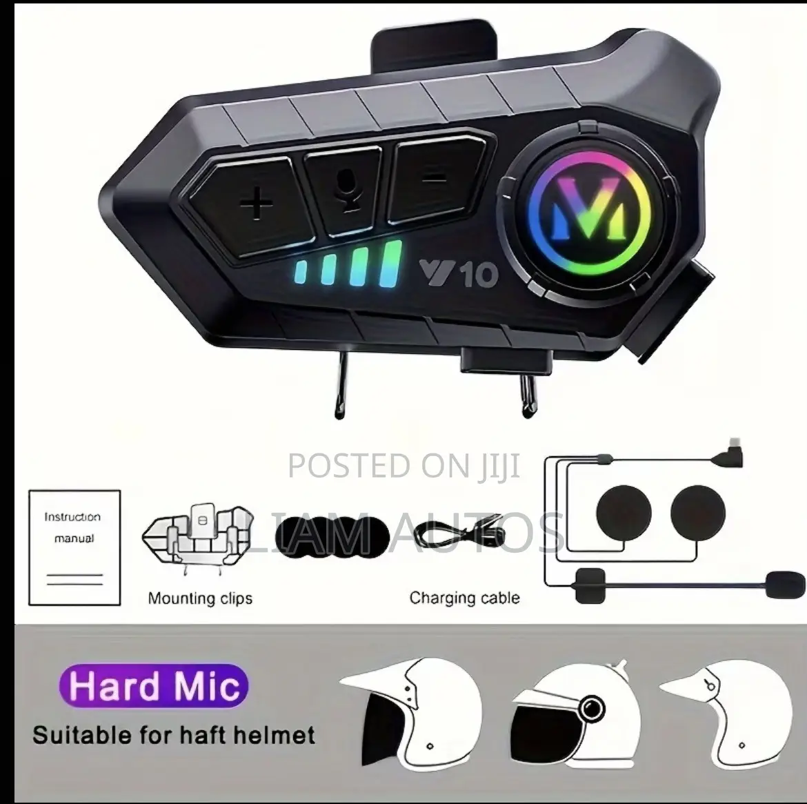 Y10 Helmets Bluetooth