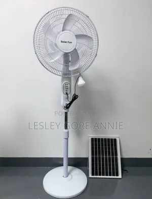Smart Rechargeable 16-Inch Standing Pedestal Fan With Remote Control