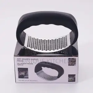 Stainless Steel Garlic Press Crusher