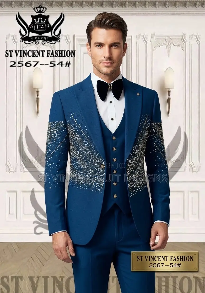 Torques Blue Designer Suit