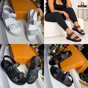 Luxury Louis Vuitton Strap Sandals