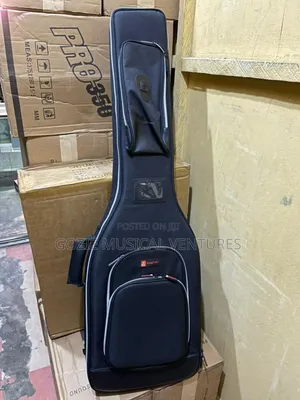 Prummem Bass Guitar Bag Padded Black Colour