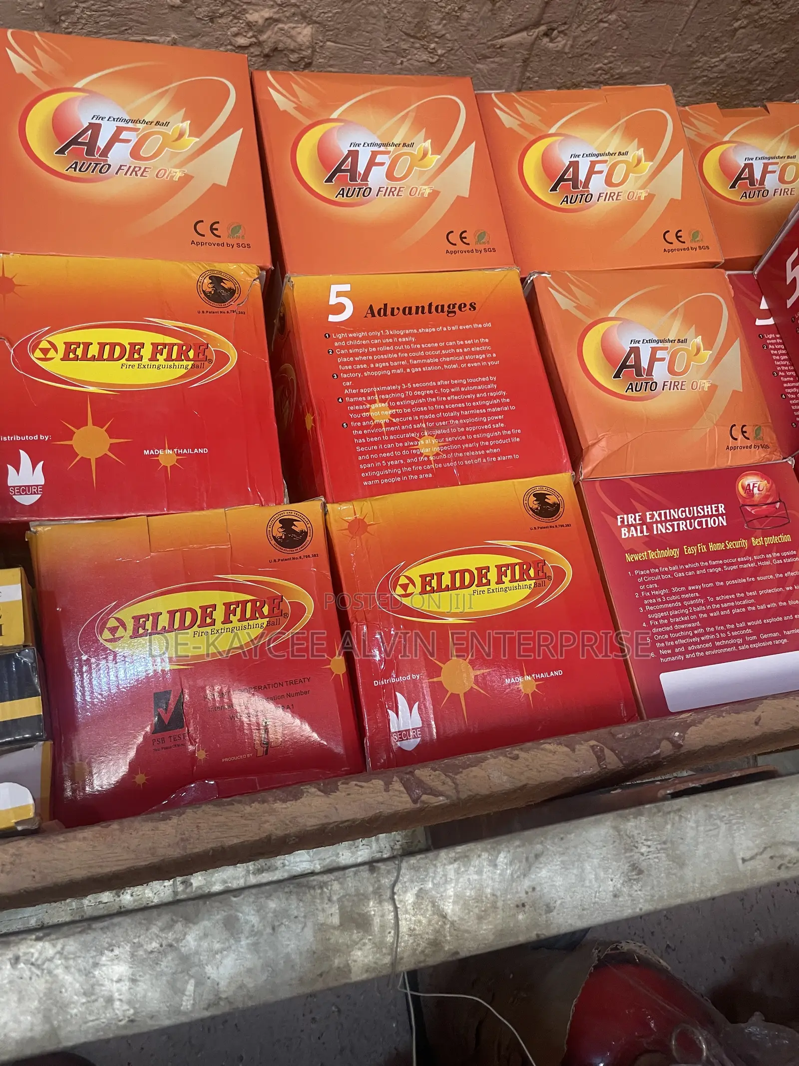 Automatic Fire Extinguisher Balls