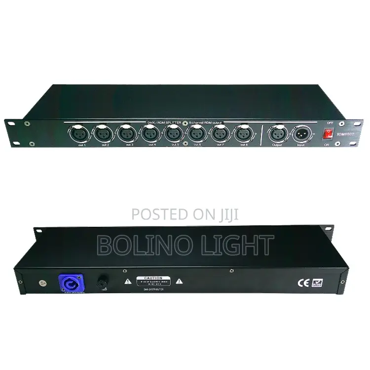 8 Ways DMX Spliter