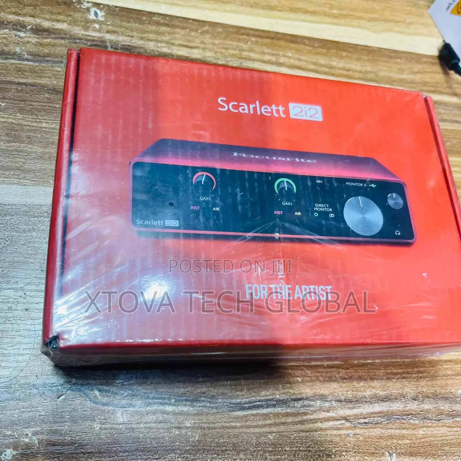 Focusrite Scarlett 2i2 4th Gen USB Audio Interface