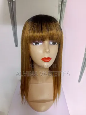 12" Fringe Wig Available Now!**