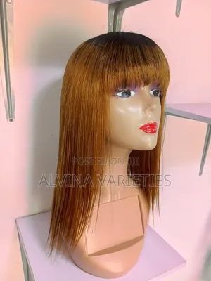 12" Fringe Wig Available Now!**