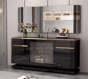 Classic Modern Sideboard With Mirror Full Set