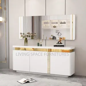 Classic Modern Sideboard With Mirror Full Set