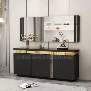 Classic Modern Sideboard With Mirror Full Set