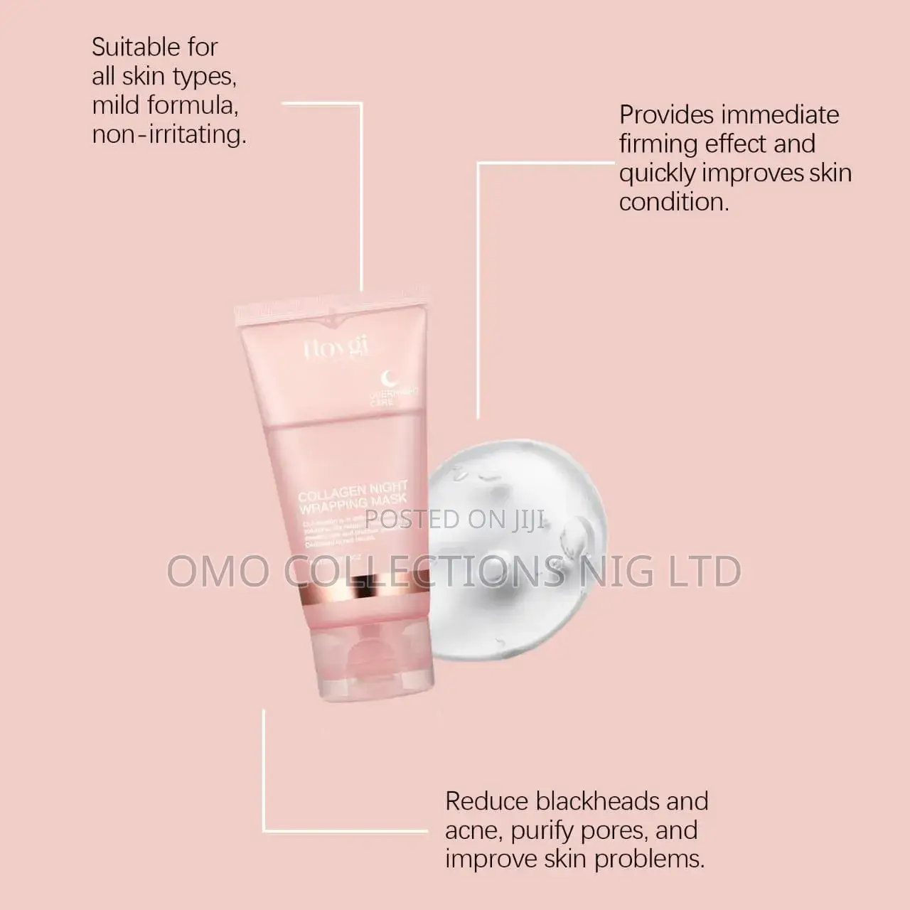 Hoygi Collagen Night Mask – 75g