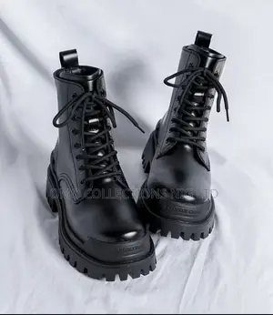 Women’s Lace-Up Sole Ankle Boots – Black, Brown Grey | Fully Boxed