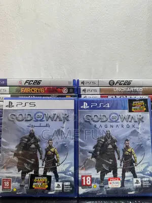 God of War Ragnarok PS5 PS4 CD Disc Playstation Games