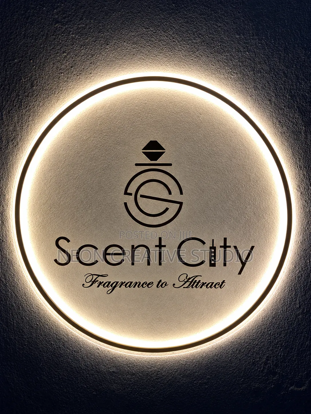 Indoor Wall Sign With Back Light