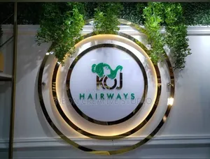 Indoor Wall Sign With Back Light