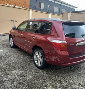 Toyota Highlander 2008 Red