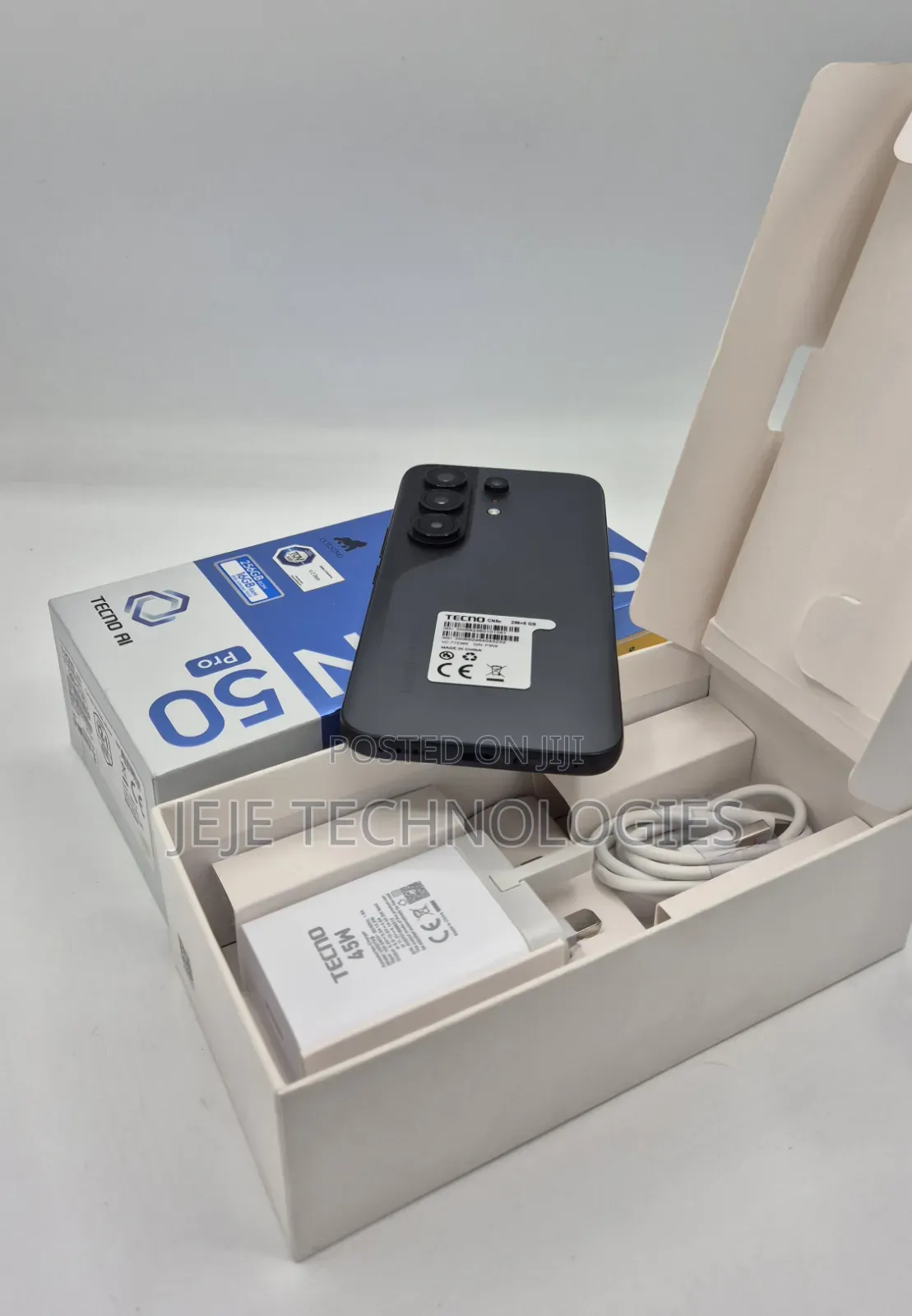 Tecno Camon 50 Pro 256 GB Black