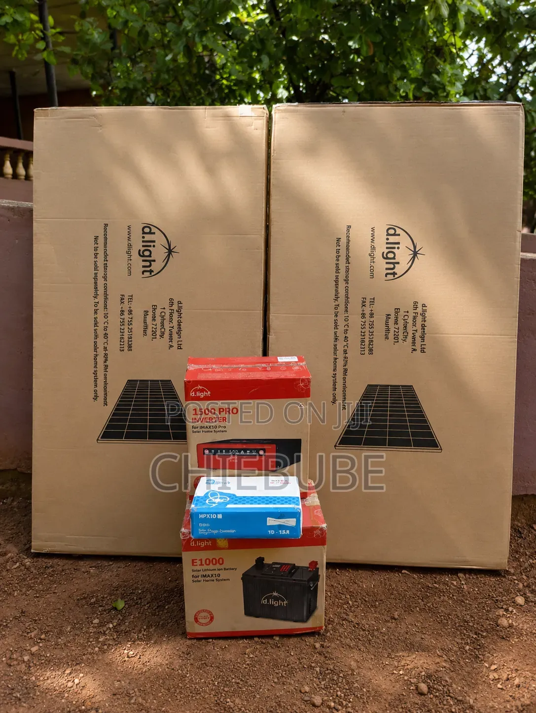 IMax 10, With Dlight Solar Company,
