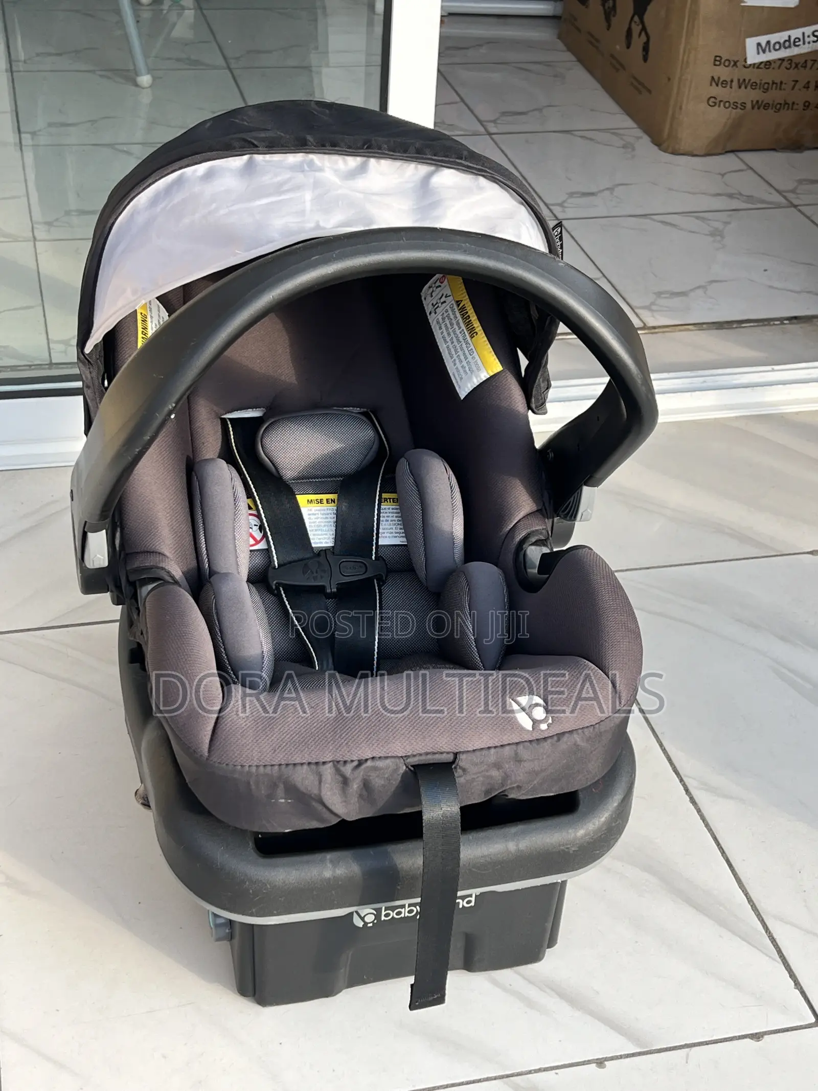 Baby Trend Solid Imported Well Padded Infant Carrier Car Seat