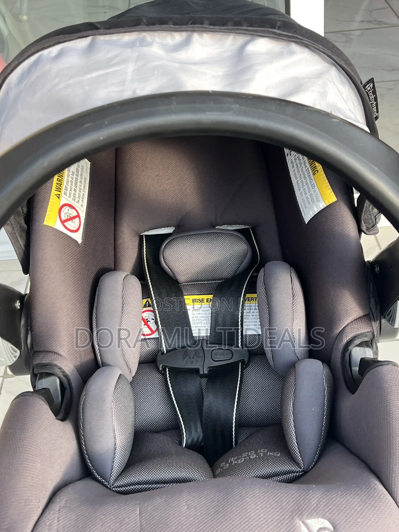 Baby Trend Solid Imported Well Padded Infant Carrier Car Seat