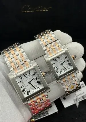 Automatic Quality Luxury Cartier Couple Wristwatch
