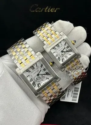 Automatic Quality Luxury Cartier Couple Wristwatch