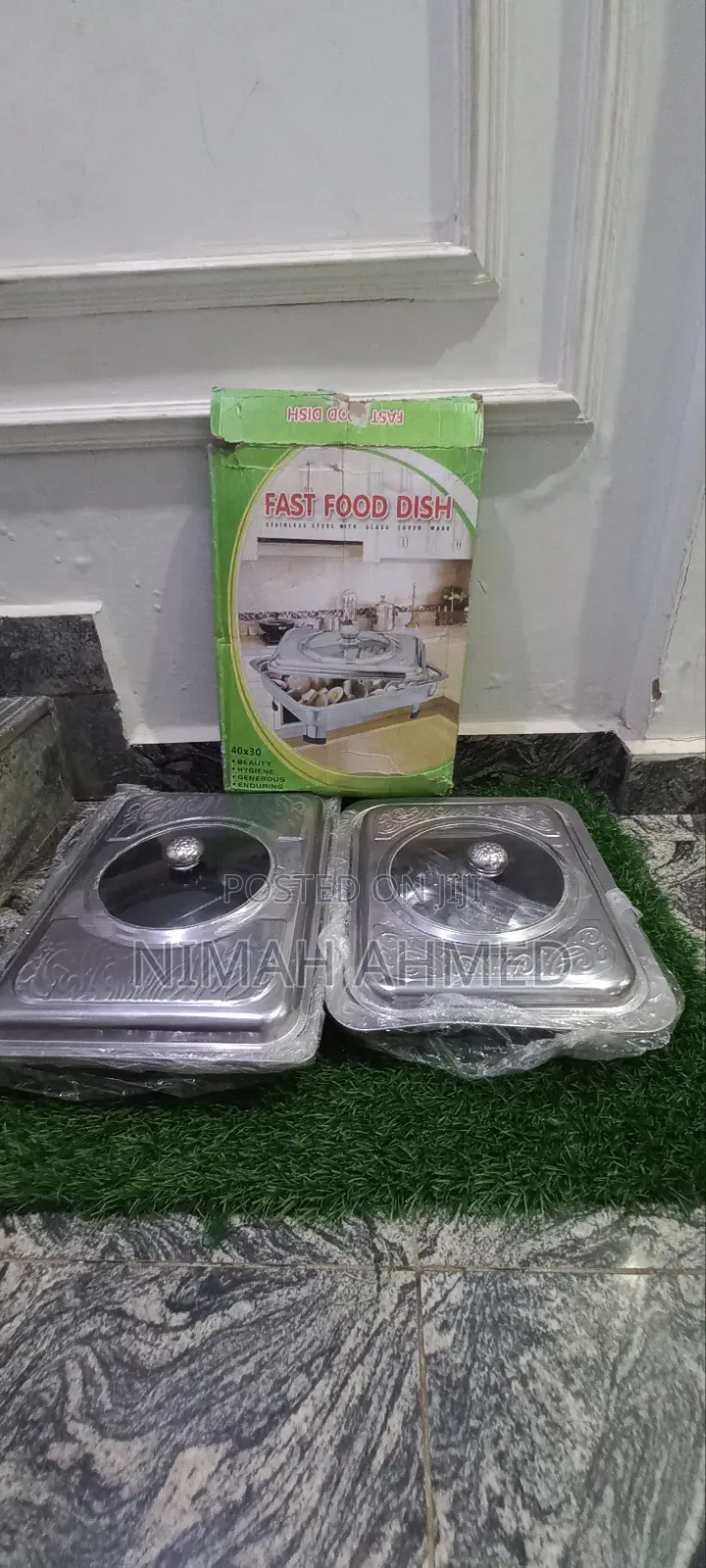 2 Pieces Stainless Steel Chaffing Dish