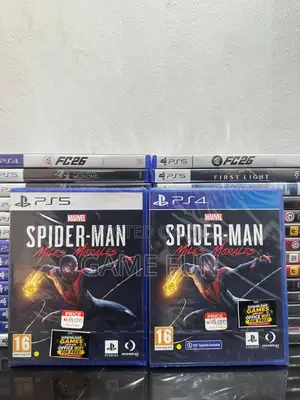 Spiderman Miles Morales PS5 PS4 CD Disc Playstation Games