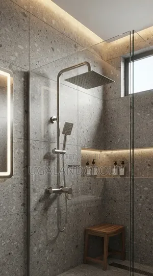Modern Brushed Shower System
