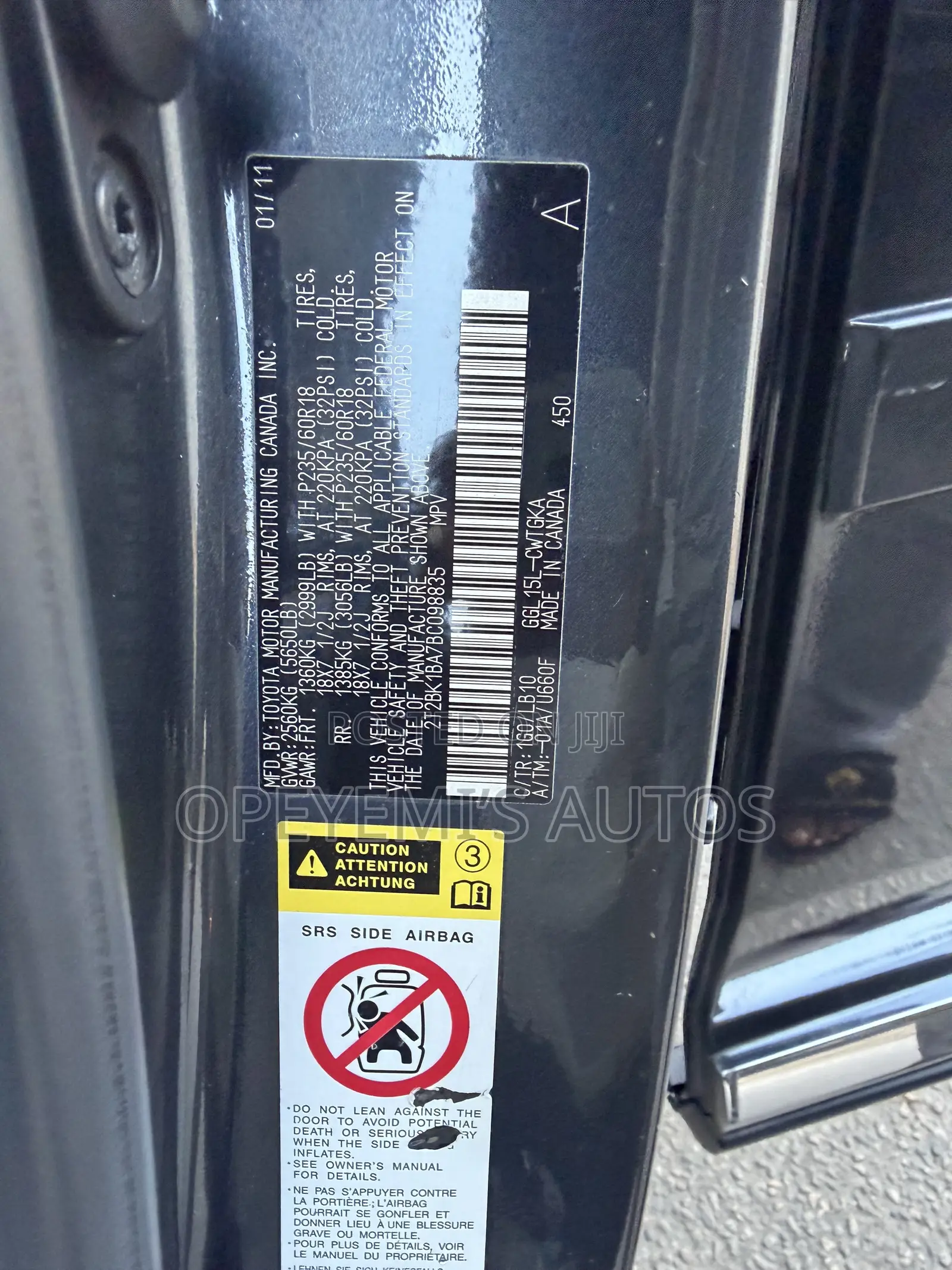 Lexus RX 2010 Black