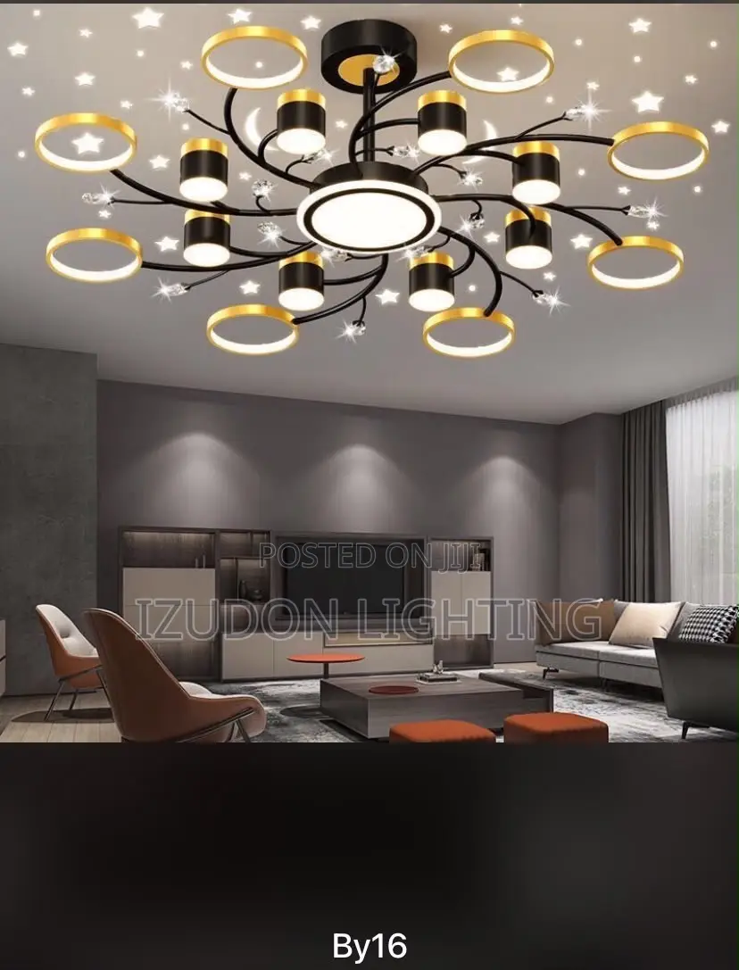 Golden Versailles Chandelier Light
