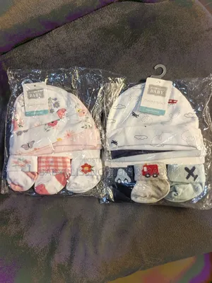 Baby Cap and Mittens