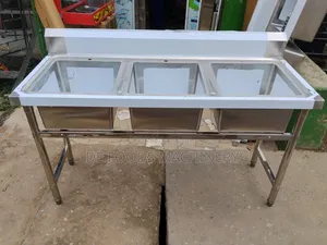 Commercial 3 Bowl Sink