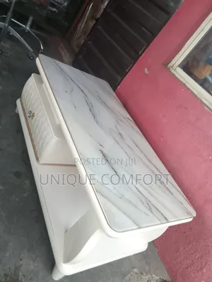 Imported Executive Marble Glass Center Table