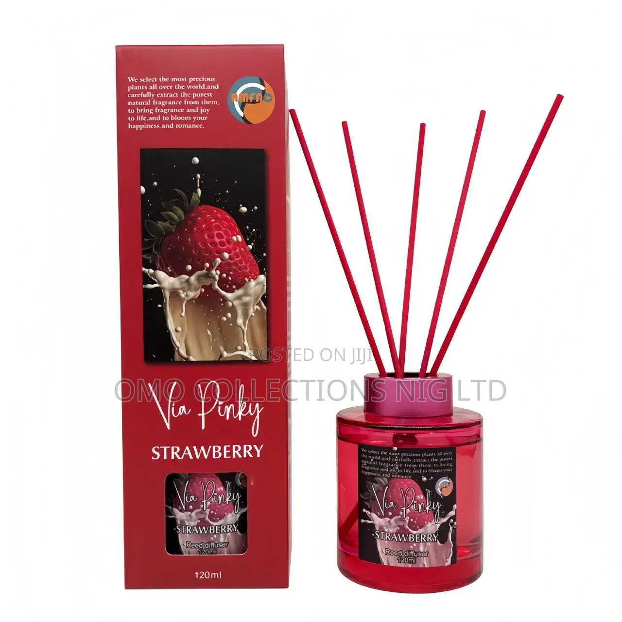 Via Pinky Sandalwood Reed Diffuser – 120ml